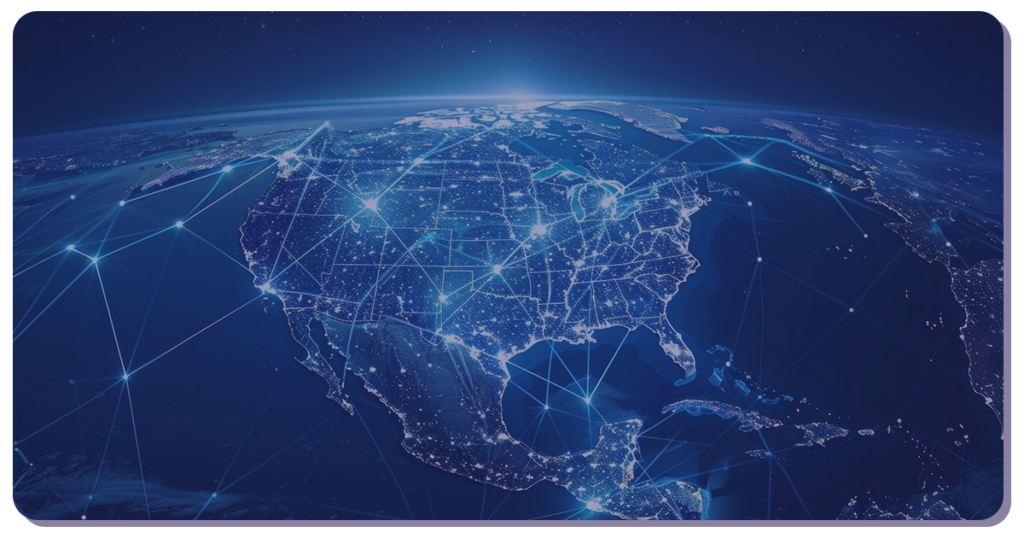 strategic sourcing and procurement - the image shows a network of connected suppliers